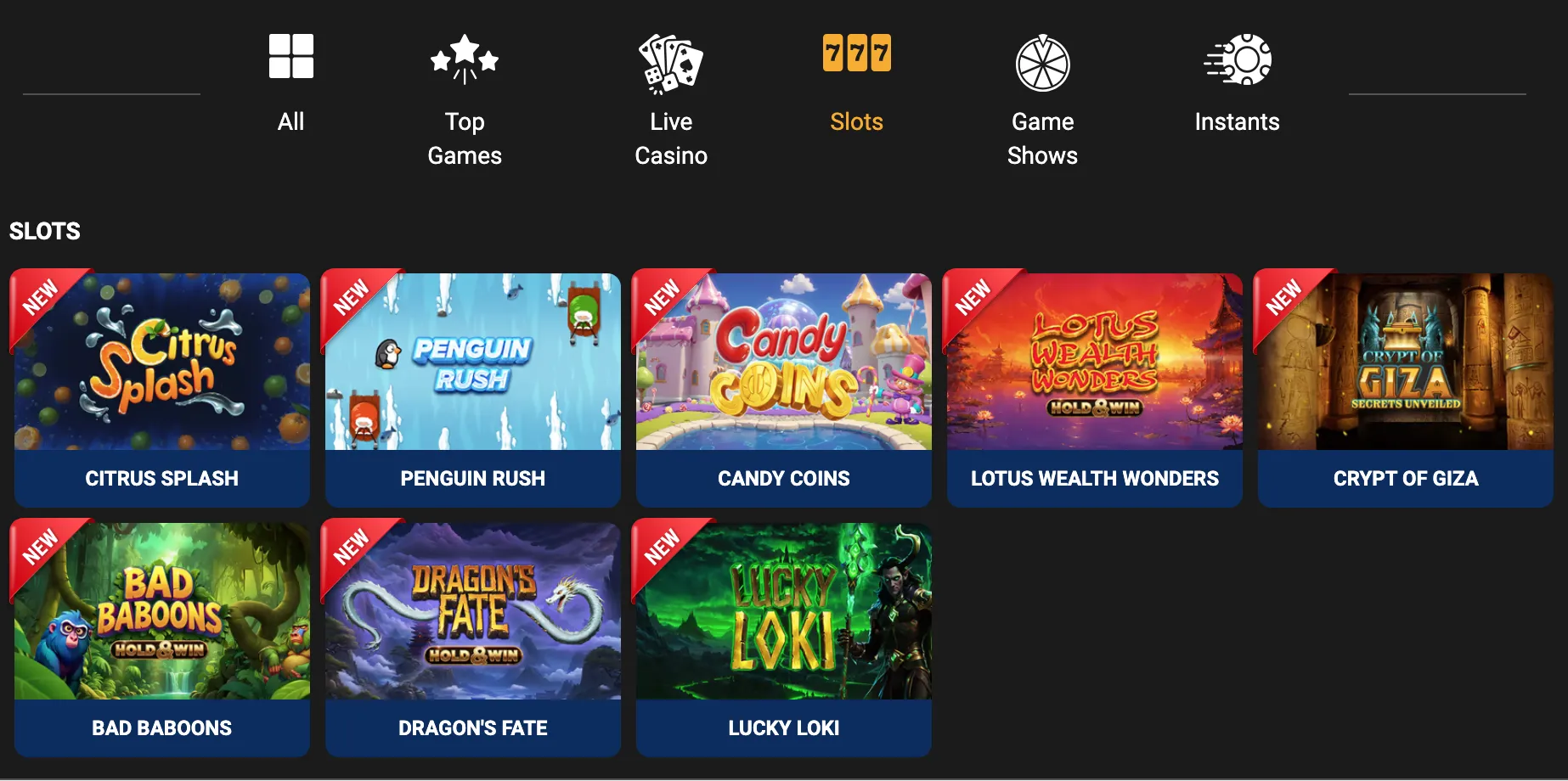 Soccabet slots games available after secure login